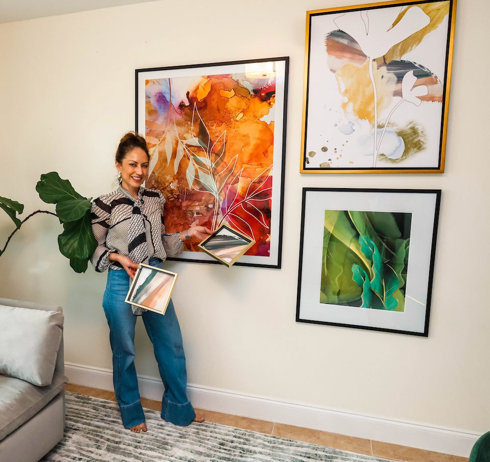 art painting for home decoration & modern abstract art prints |abstract expressionism art | Miriam Soberanes Fine Arts